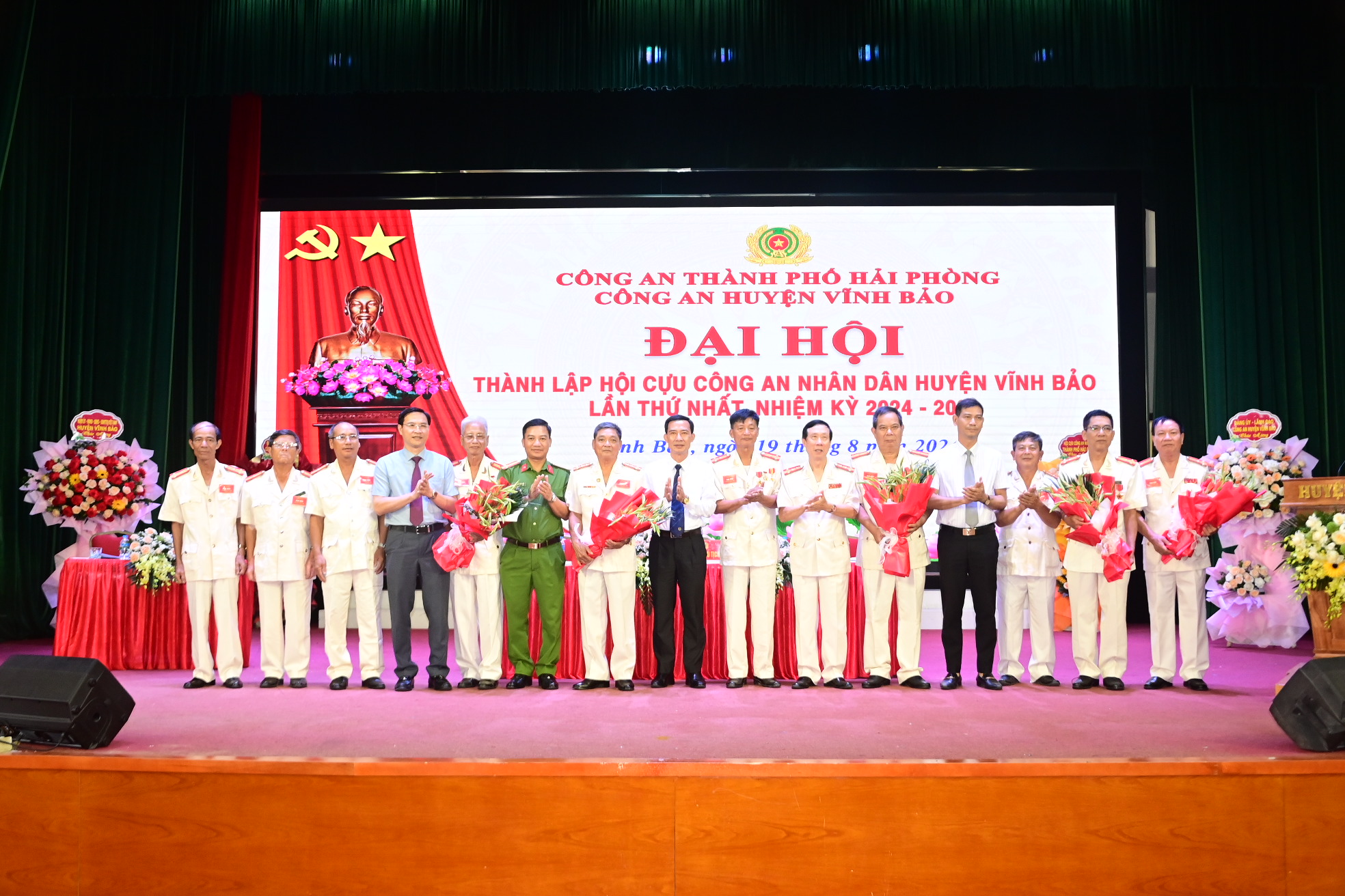 Đại hội thành lập Hội Cựu Công an nhân dân huyện Vĩnh Bảo lần thứ nhất, nhiệm kỳ 2024-2029